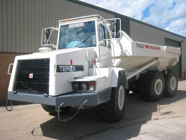 Terex TA 25 6x6 Frame Steer Dumper - Govsales of ex military vehicles for sale, mod surplus